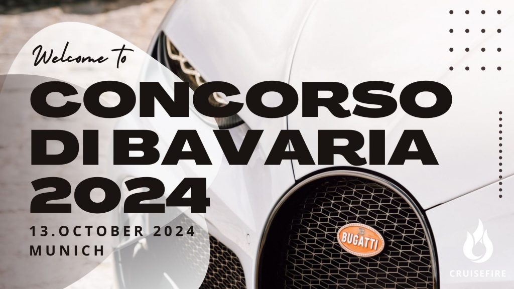 Cruisefire Supercar gathering Germany Concorso di Bavaria 2024