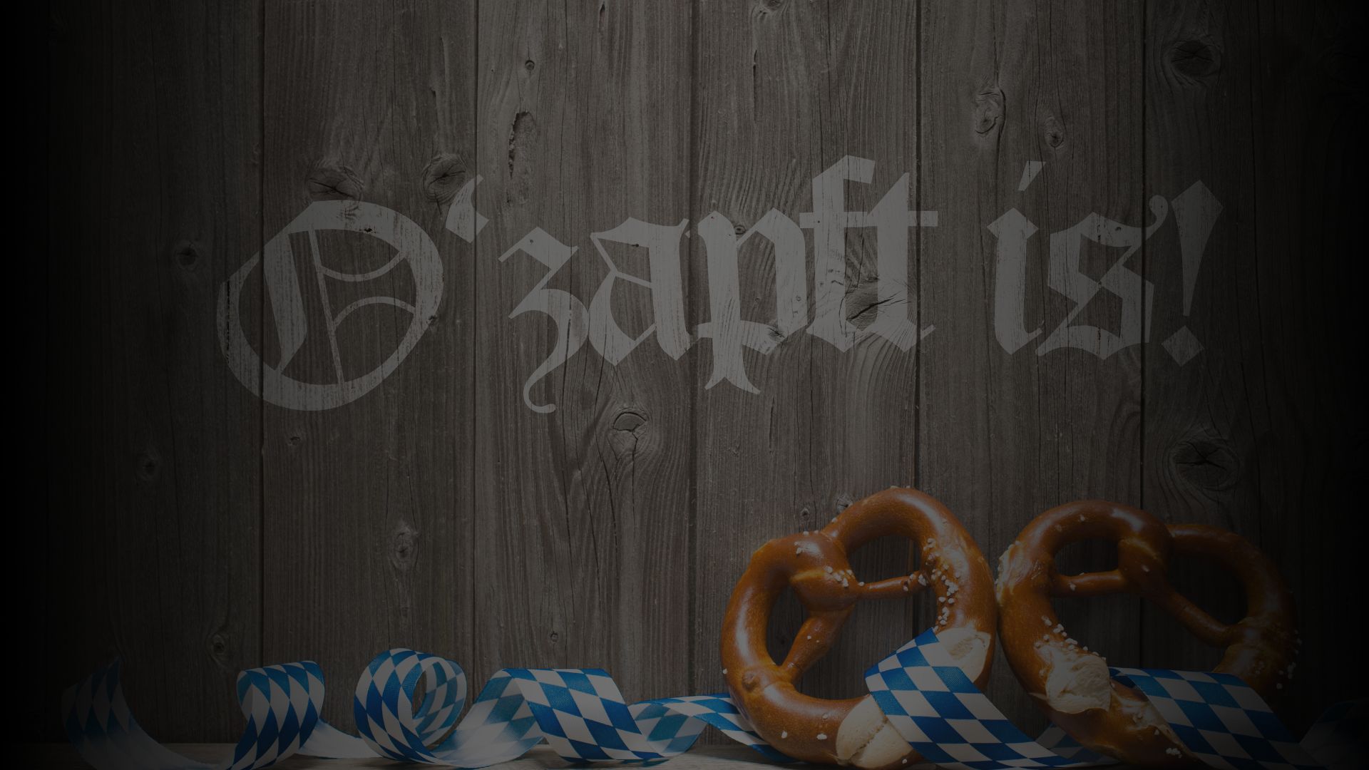 Bayerische Wiesn-Atmosphäre mit Brezn als Detail des Cruisefire Oktoberfest-Erlebnisses