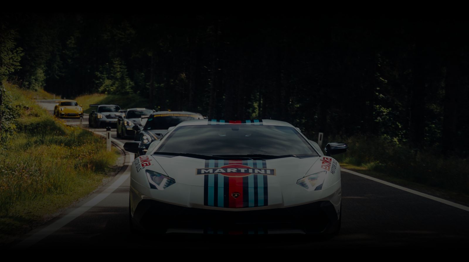 Lamborghini bei einer Cruisefire Sportwagentour