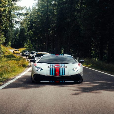 Concorso di Bavaria 2025 – exklusives Sportwagentreffen in München, Deutschland mit Ferrari, Lamborghini, McLaren und Porsche. Veranstaltet von Cruisefire mit HK Engineering und Ausstellung bei Schloss Hohenkammer.