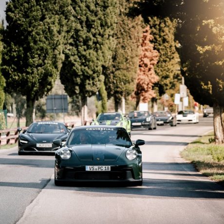 Summer Drive 2022 – exklusive Sportwagentour von München über Pagani Automobile mit Testfahrt des Huayra BC bis in die Toskana. Mit Ferrari, Lamborghini, Porsche und McLaren.